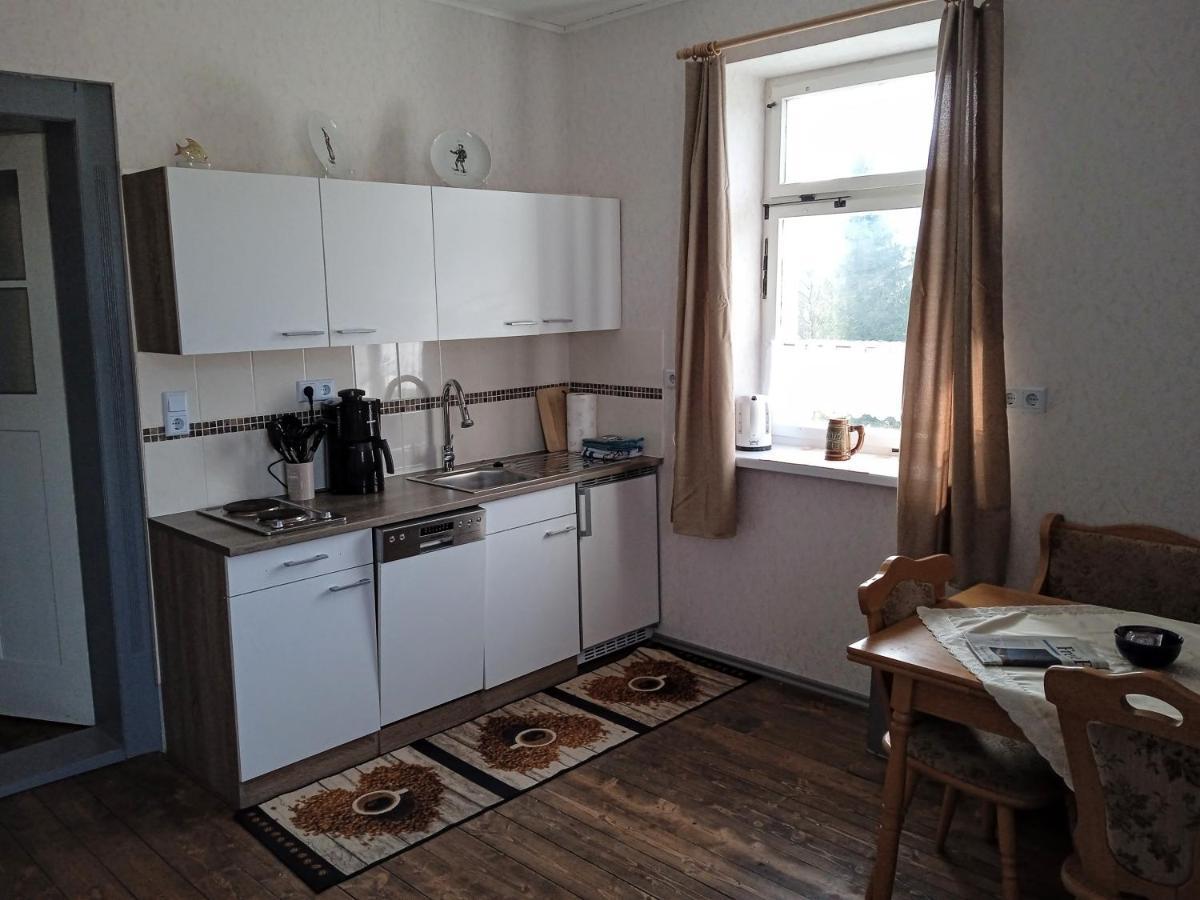 Ok Ferien - Altes Bahnhaus Apartment Muldenhammer Ngoại thất bức ảnh